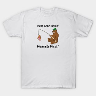 Widespread Panic Bear's Gone Fishin' T-Shirt